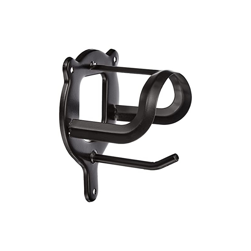 PFIFF 001109 Bridle Holder with Additional Hook, Powder-Coated Metal, Open