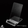 COLORBIRD Acrylic Stand 10 Pcs Transparent Display Stand Card Stand