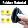 12PCS 1"(25mm) Rubber Grommets Firewall Plug Grommet for Wiring Protection,