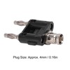 Spacnana Banana Plug Connector, 2PCS BNC Female to Dual Banana