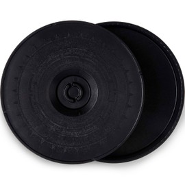 Carlisle FoodService Products Jumbo Server Tortilla Server with Insulated Lid for Kitchens, Restaurants, Catering, Plastic, 12.75 X 2.625 Inches, Black