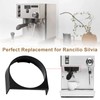 Group Cover Replacement Compatible with Rancilio Silvia 38123549 10701685, Black
