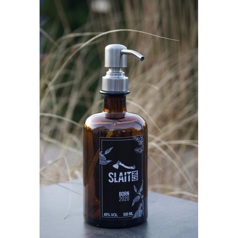 Stainless Steel Soap Dispenser Pump 'Zagreb' for Upcycling Bottles, e.g.