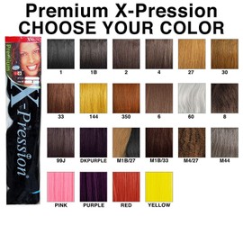 X-Pression Ultra Braid (4 Pack, 2T1B/350)