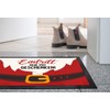 MoonWorks® Doormat Christmas with Saying "Eintritt nur mit Geschenken Santa