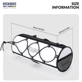 ROCKBROS Road-to-Sky Bicycle Handlebar Bag Front Bag for Bikes Waterproof Reflective Large Capacity Modern 5 Colors Bicycle Frame Bag for MTB Road Bike City Bike 1.5L