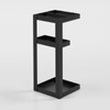 Kawaiita Umbrella Stand, Steel Umbrella Holder Rack with Small Shelf,