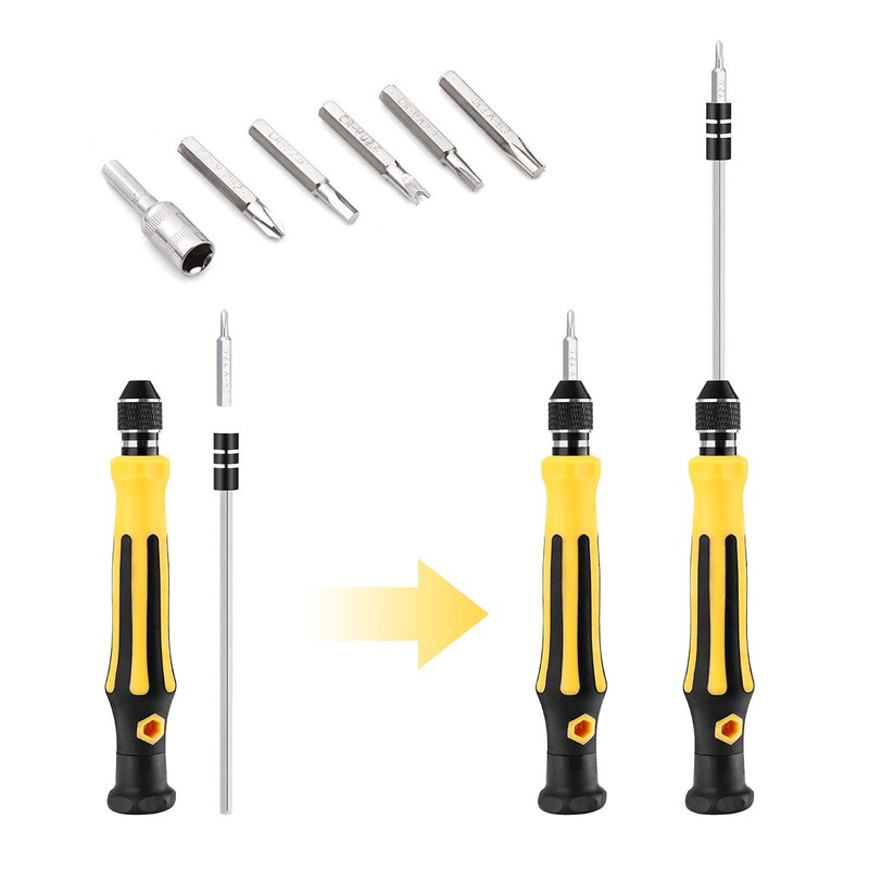 45 in 1 Mini Screwdriver Set, VCOO Torx Bit Tools