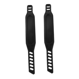 CORHAD Fitness Bike Pedal Lanyard 2 Pieces Cycling Strap Sturdy Construction for Stationary Bike Pedals and Exercise Straps