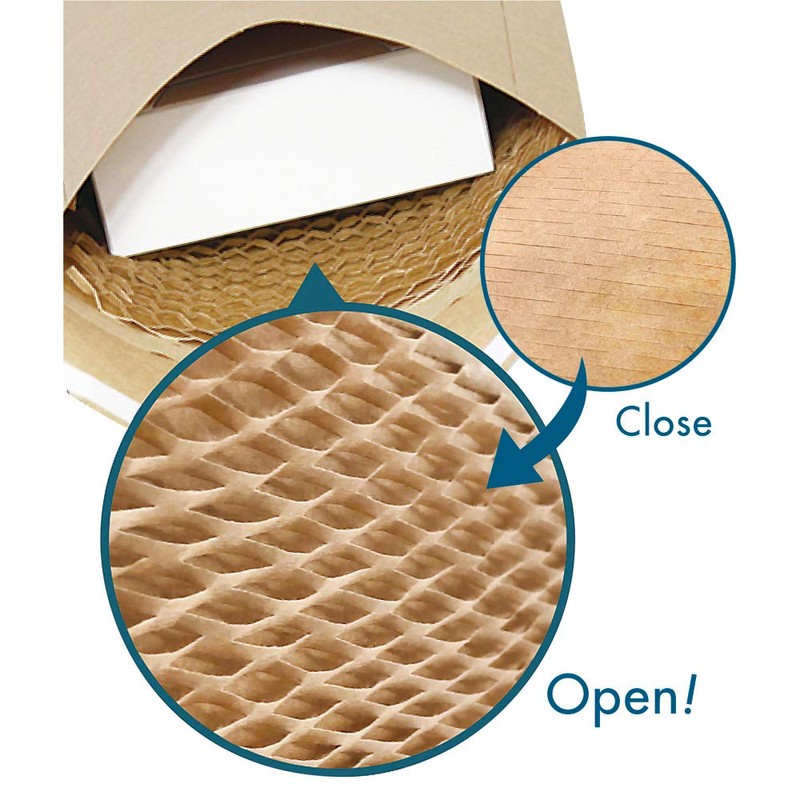 King Corporation NET5A5 Paper Net Envelopes for A5, Unbleached Kraft