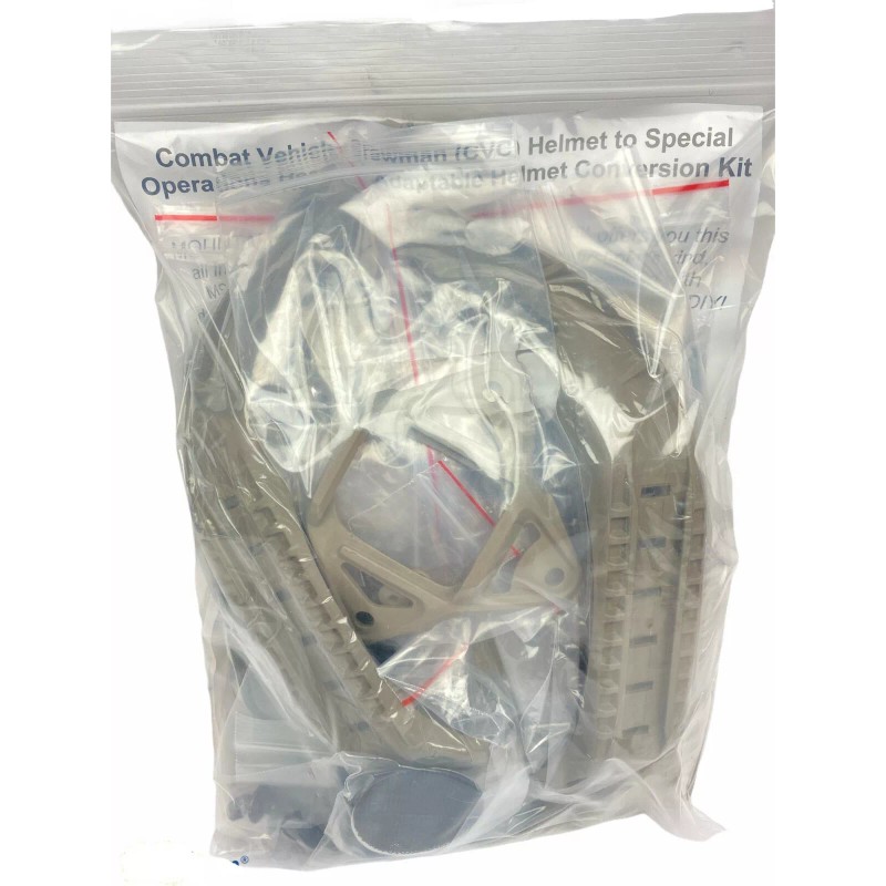 MSHR CVC to SOHAH Combat Helmet Conversion Kit Rails NVG