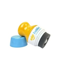 Solar Buddies Sunscreen Applicator - Refillable Roll-On Sponge (Blue)