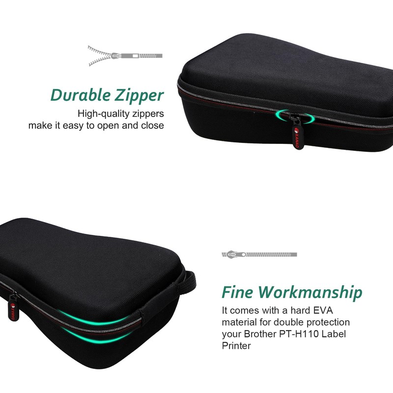 XANAD Hard Case for Brother PT-H110 / PT-E110 / PT-H200