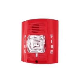 System Sensor P4R Fire Alarm Horn Strobe Combination 4W STD CD Red 12/24VDC