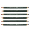Castell Colour 873 Office Colouring Pencils, Red/Blue, Pack of 6