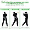Golf Swing Practice Stick, Telescopic Golf Training Aid with Non-slip