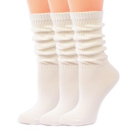 TZYDMN Women's Twisted Wavy Socks Breathable Lolita Ankle Cute Harajuku Socks for Women White