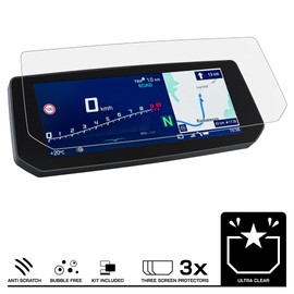 Speedo Angels Dashboard Screen Protector compatible with R1250RT (2021-) 3 x Ultra Clear