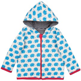 loud + proud Unisex Baby Jacket, Reversible Organic Cotton, GOTS Certified -