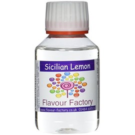 Flavour Factory Intense Food Flavouring, Sicilian Lemon, 100 ml