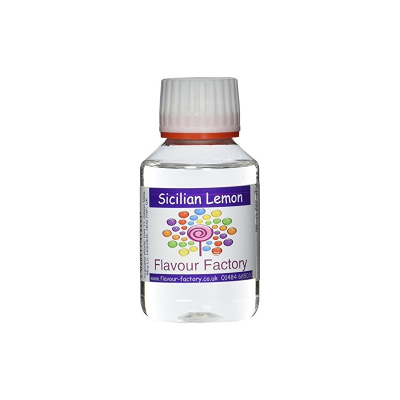 Flavour Factory Intense Food Flavouring, Sicilian Lemon, 100 ml