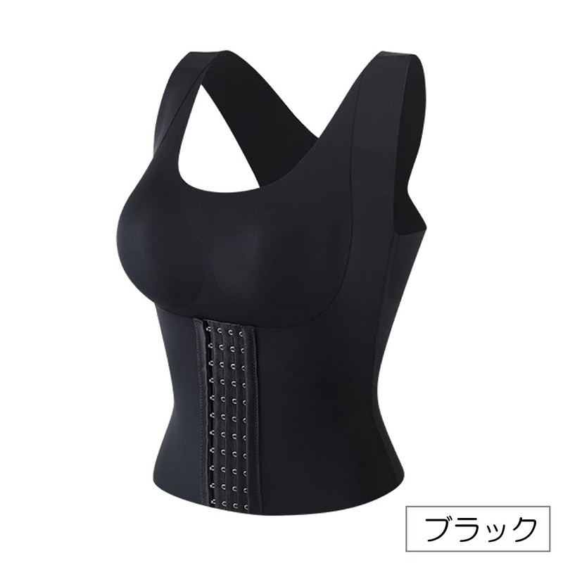S&E Bra Waist Cincher One-Piece Shapewear Hunchback Posture Wireless Bra