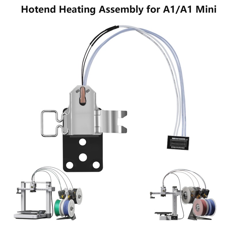 A1 Series Hotend Heating Assembly, 3D Printer Print Head Heater