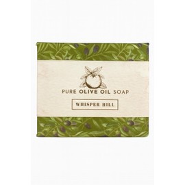WHISPER HILL Pure Olive Oil Soap – Handcrafted Natural Bar (Bergamot)