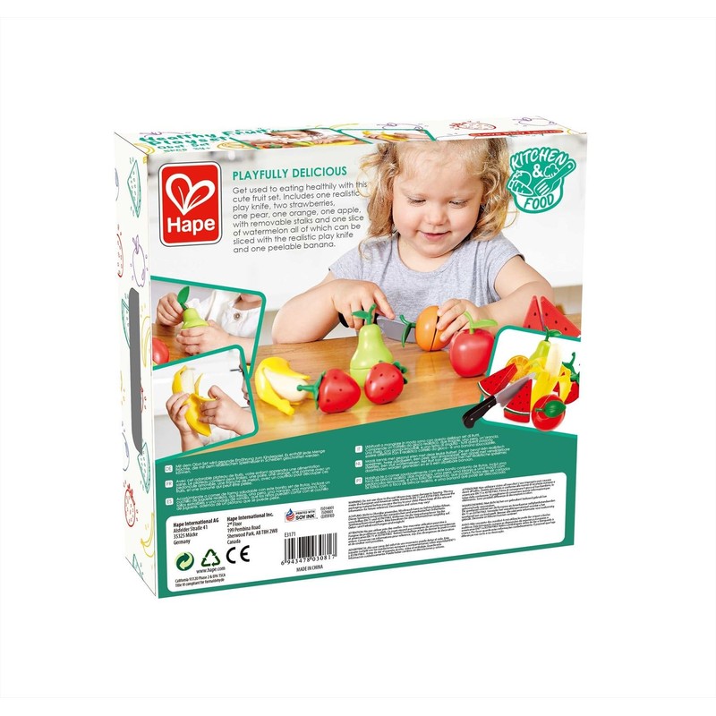 Hape Set di Frutta Sana | Set di Frutta con