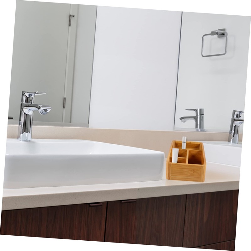 Gatuida 1pc Wooden Storage Box for Home Sundries and Cosmetics