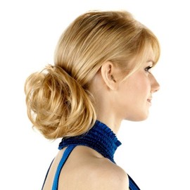 Tony of Beverly Womens Synthetic Hairpiece ''Swirly''-Coconut Cream: creamy platinum, beige lowlights