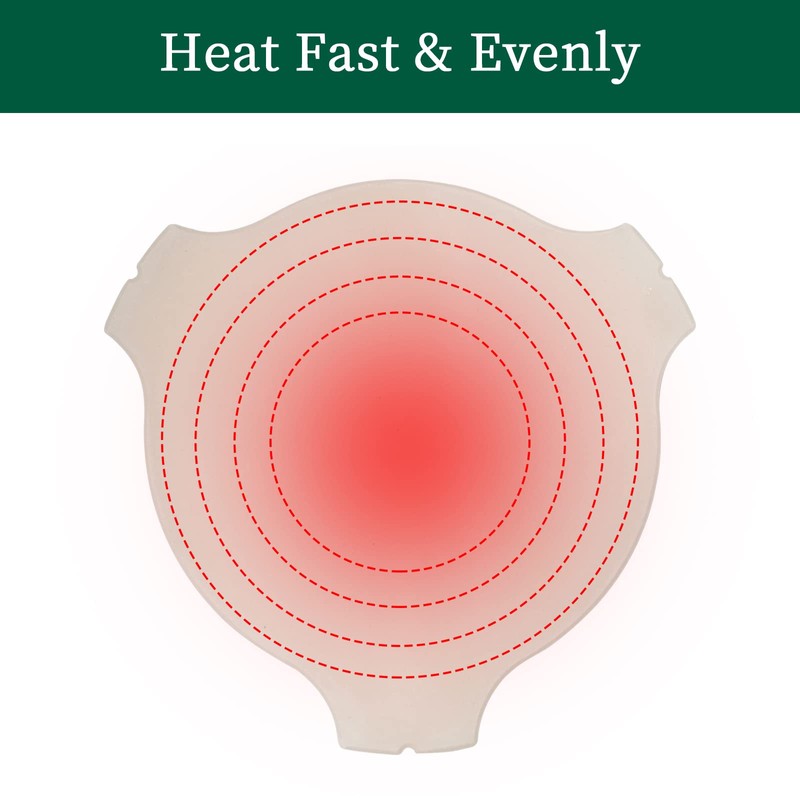 Quantfire 15.5" Plate Setter Heat Deflector for Medium Big Green