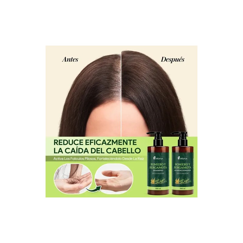 Kaisasa Romero Y Bergamota Shampoo Y Acondicionador De Kit