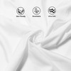 ZPECC Pillowcases Standard Size - 24 Pack Soft White Pillow