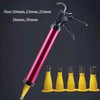 Caulking Nozzle with Nozzle Cap for Sausage Caulking Gun,Upgraded Caulk