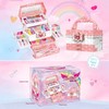 Kids Makeup Sets For Girls, 48pcs Washable Make Up Set