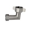90-Degree Hose Elbow For RVs—Stainless Steel Construction—GHT3/4"Garden Hose Elbow Connector—Convenient