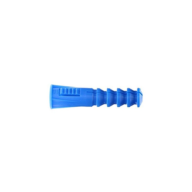 10mm x 48mm Blue Dowels with Collar (Pack of 12)