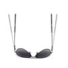 Miuno® Sunglasses with Round Lenses UV400 Men Women with Case