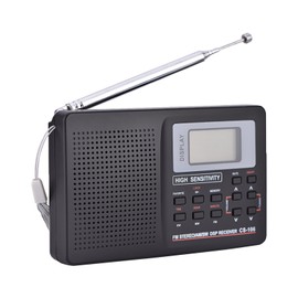 FM/AM/SW Full Frequency Receiver Receiving Radio Alarm Clock Type 2 (Shipped Without Batteries)