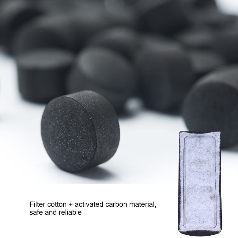 HilBeliFU 6Pcs Aquarium Filters Cartridge, Wallmounted Small Fish Filter Accessory