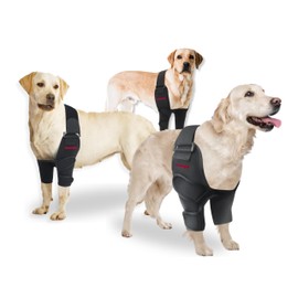 Oteengo Dog Elbow Protector for calluses & Arthritis Brace, Hygroma Elbow Pads for Dogs. Dog Elbow Brace Front Leg Support, Dog Leg Brace Front. Shoulder brace. dogleggs dog elbow callus protector - M