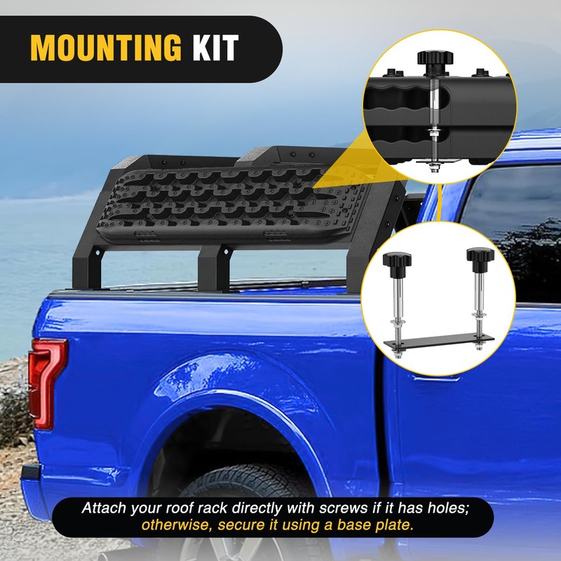 Nilight Recovery Off-road Traction Boards Emergency Tire Ladder Mats For