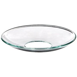 Biedermann & Sons Candle Bobeches Deep Glass Style Set of 2 (M100D) (M100D Clear Deep)