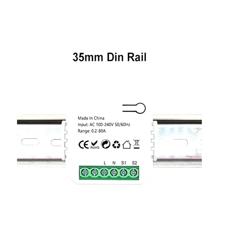 WiFi Energy Monitor Single Phase Smart Electricity Meter with Clamp