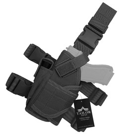 TAILOR JAPAN Left Hand Gun Leg Holster Universal Holster Fits Various Shapes