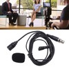Lavalier Microphone, Omnidirectional Clip On Lapel Mic with Clips and