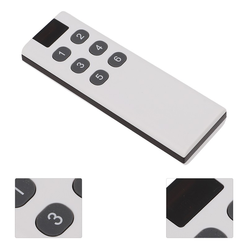 433MHz Remote Control 6 Keys 100 Meters High Sensitivity Fashionable