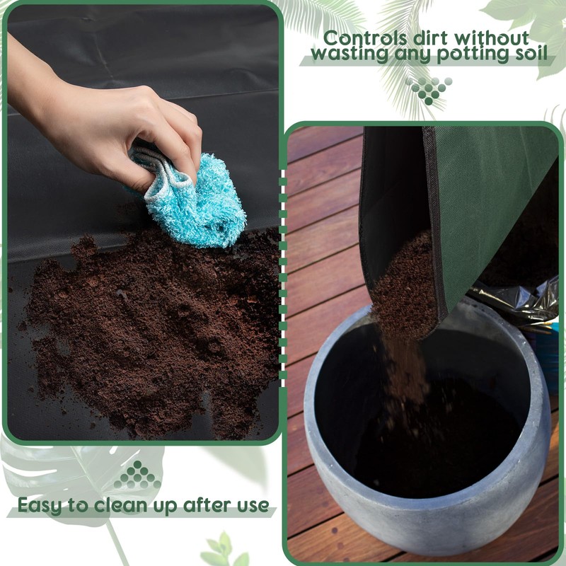 Repotting Mat, Potting Mat for Indoor Plants, 29.5" x 43.3"