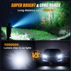 Esgofo Rechargeable Flashlights High Lumens 1000000 Long Range 3280FT, Super